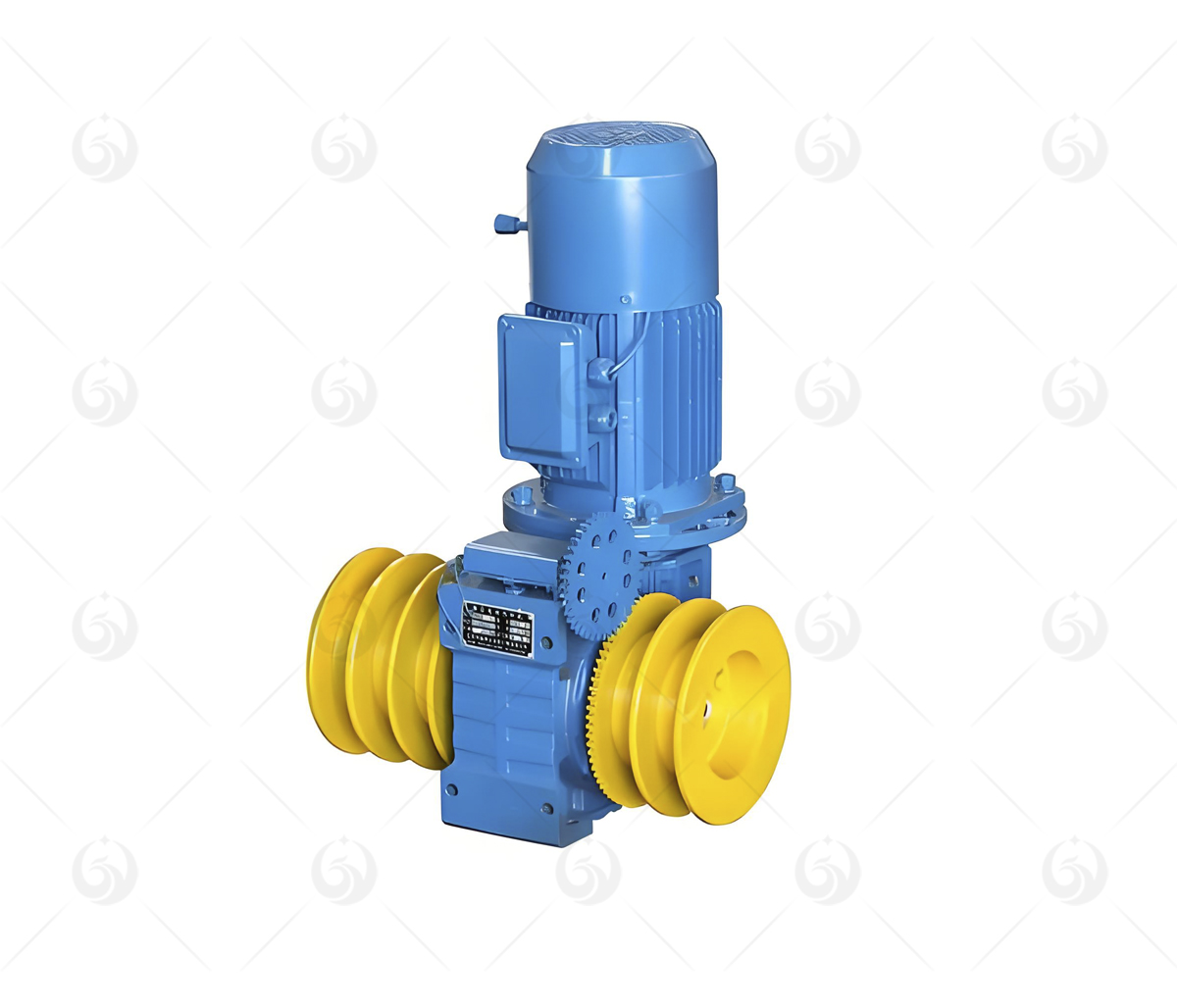 立式层排绕吊杆机